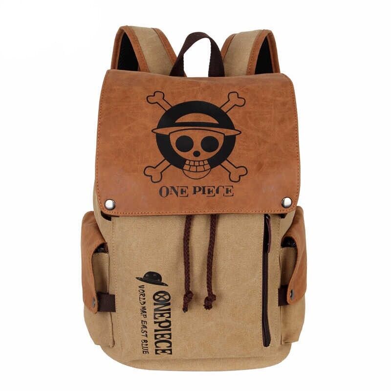 One Piece Backpack School Travel Monkey D Luffy