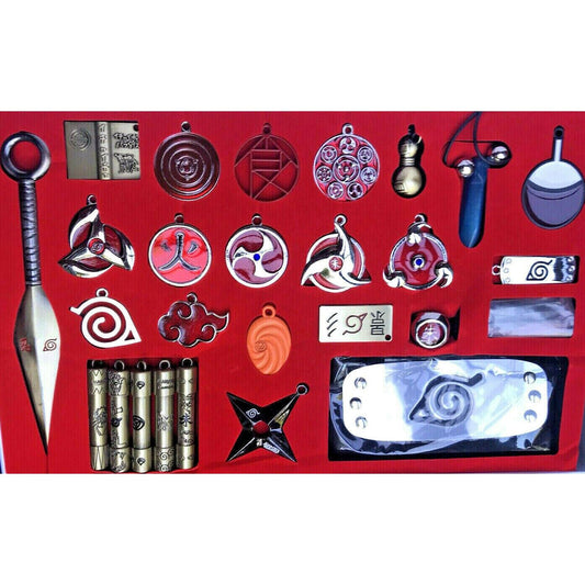 Naruto Jewellery Keyring Boxed Set