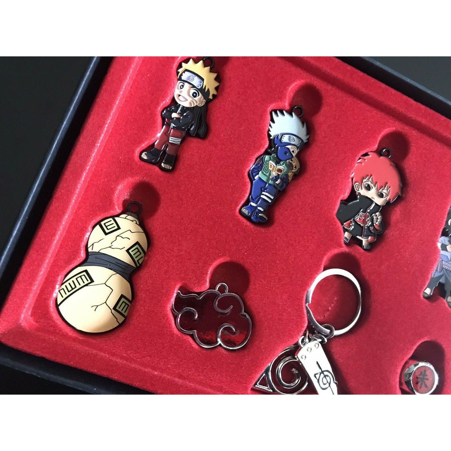 Naruto Boxed Set Shinobi Keyrings Headband