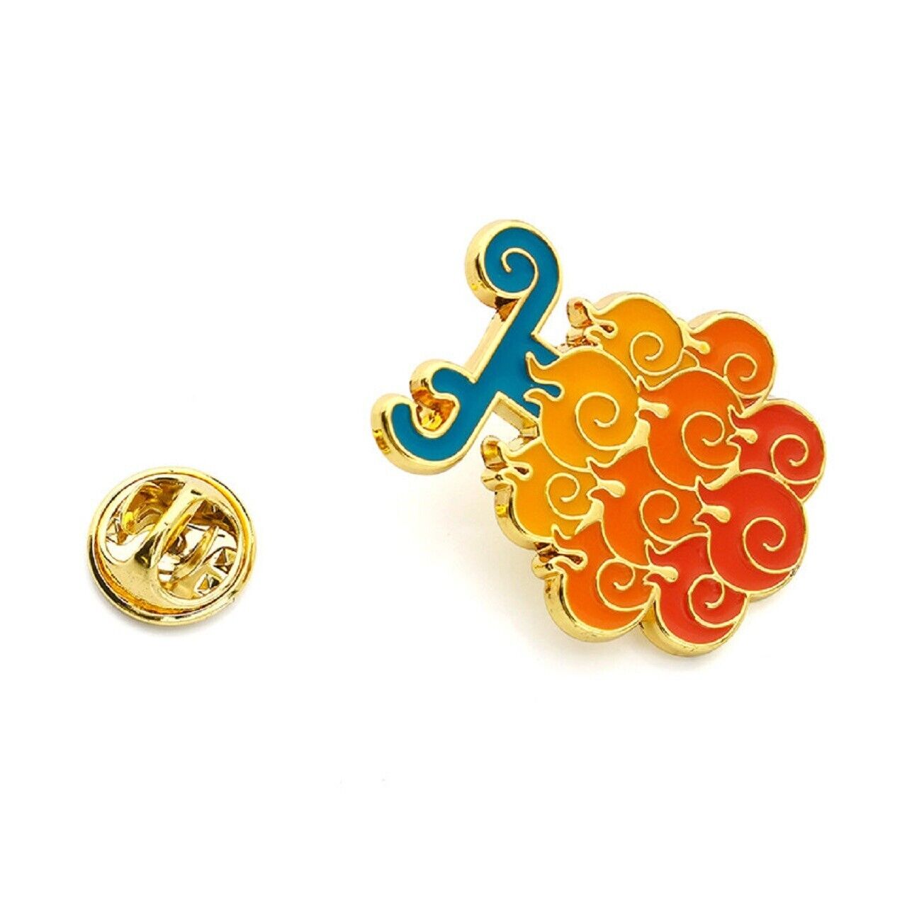 One Piece Devil Fruit Brooch Badge