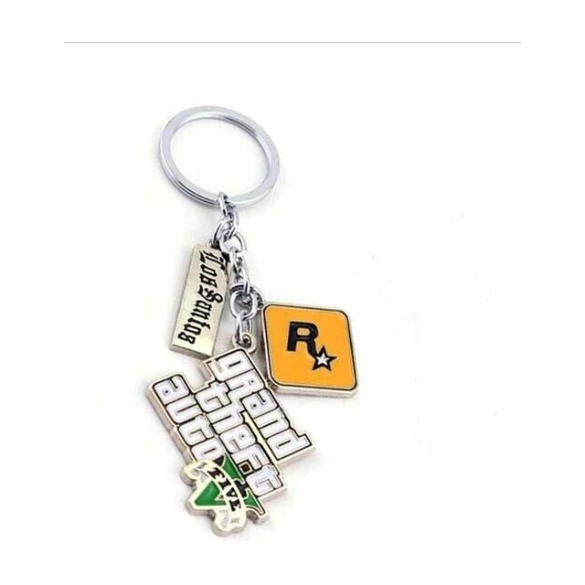 Grand Theft Auto V Keyring Rockstar Gaming