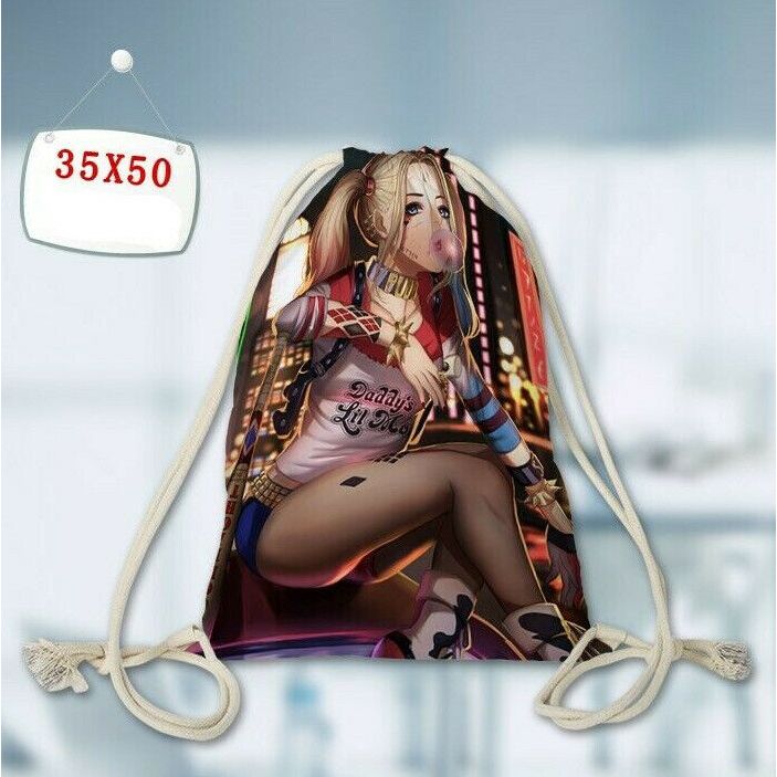 Harley Quinn Library Bag
