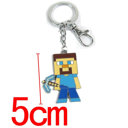 Minecraft Steve Keyring