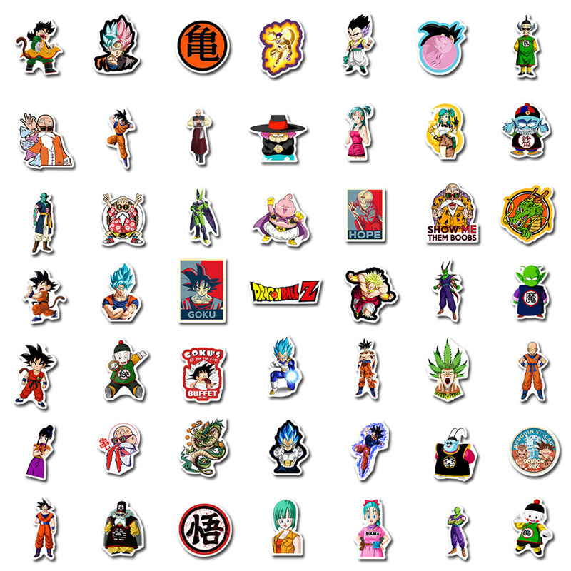 Dragon Ball Z Scrapbooking 100 Stickers