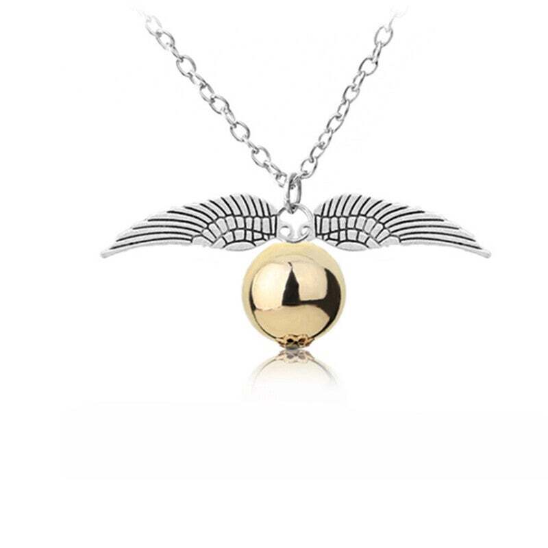 Harry Potter Necklace Golden Snitch