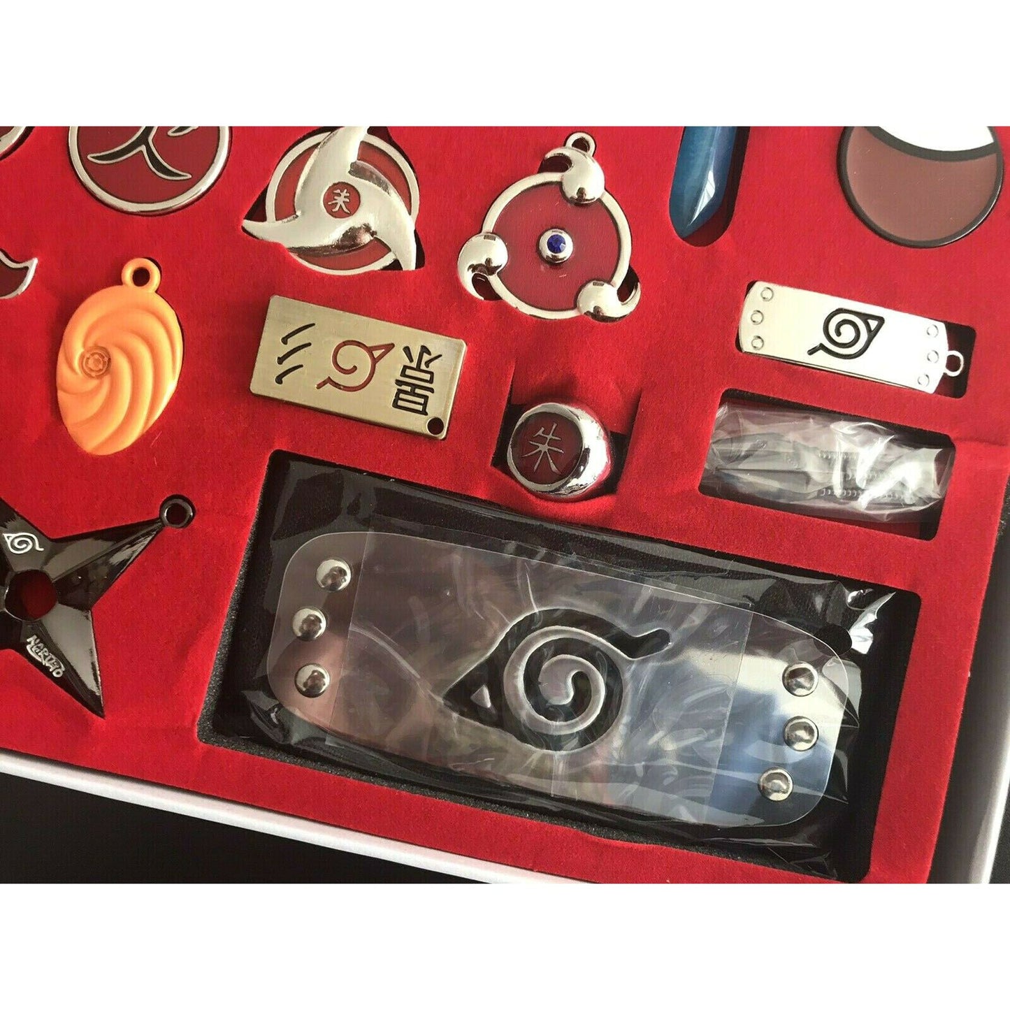 Naruto Jewellery Keyring Boxed Set