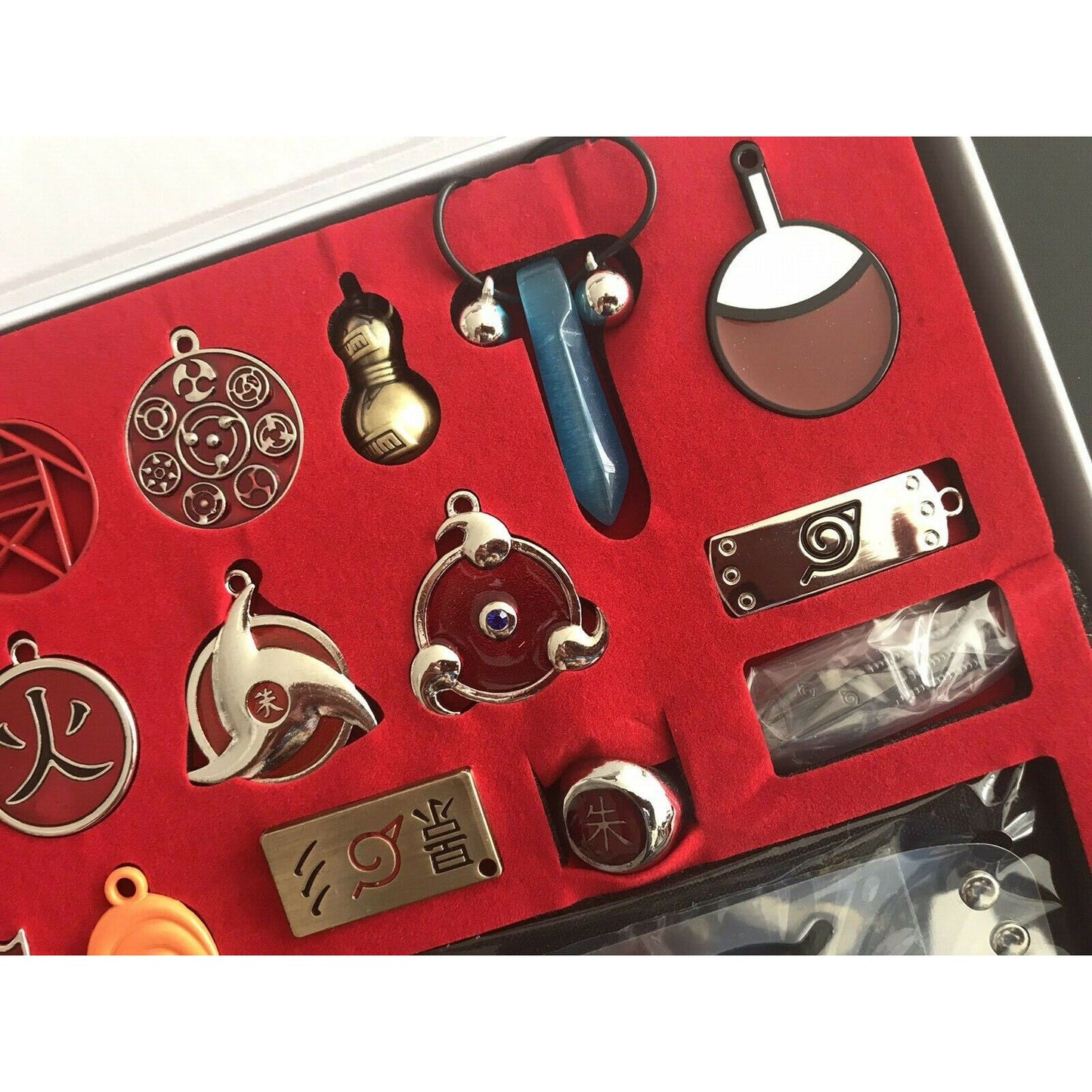 Naruto Jewellery Keyring Boxed Set