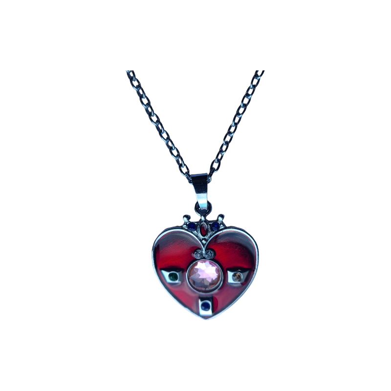 Sailor Moon Necklace Heart Pendant