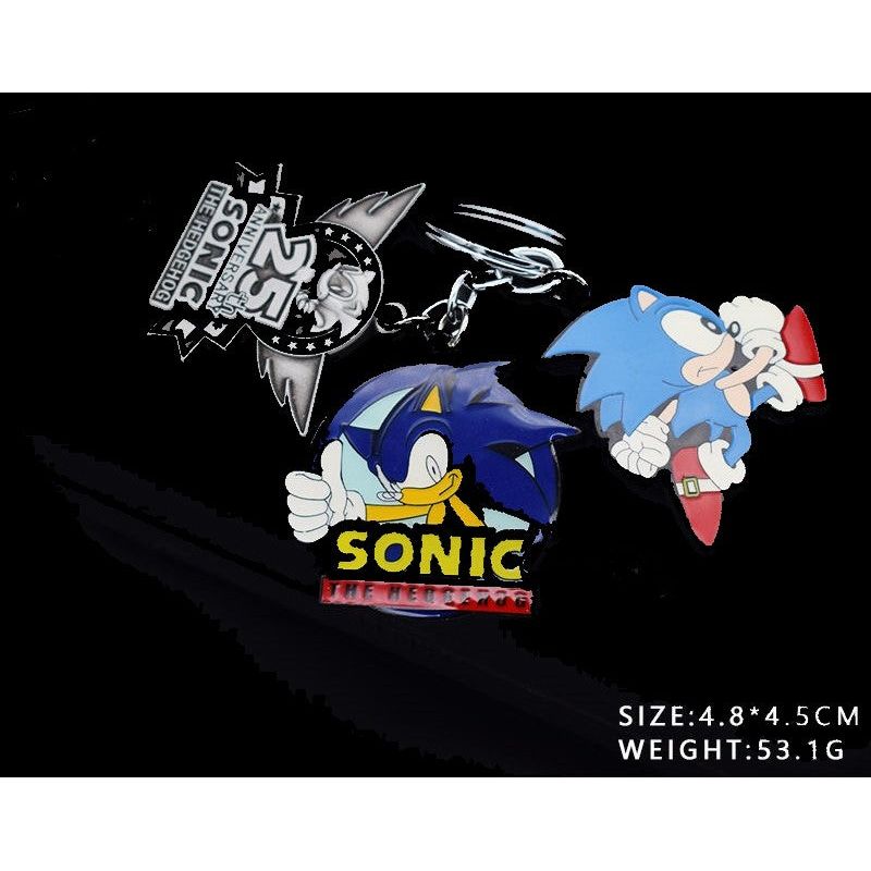 Sonic The Hedgehog Keyring SEGA Anniversary Collectable