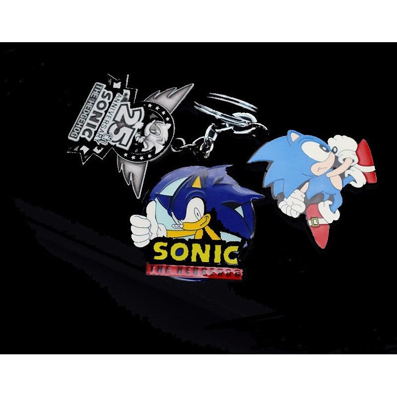 Sonic The Hedgehog Keyring SEGA Anniversary Collectable