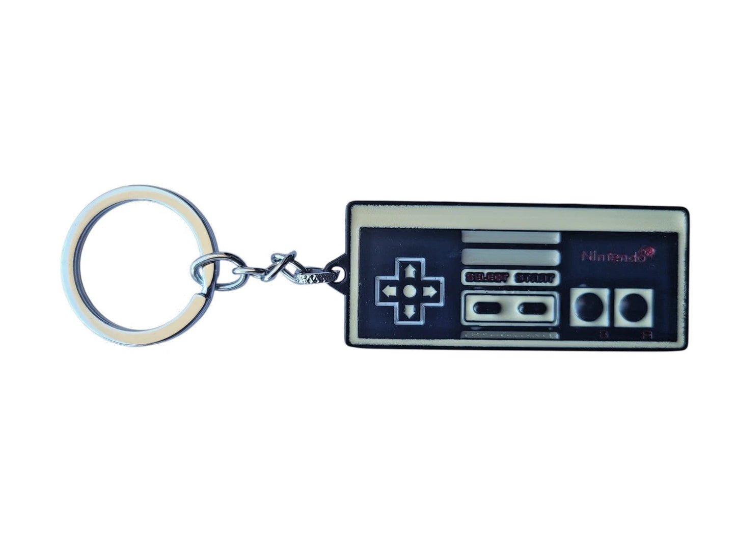 Super Mario Bros NES Controller Keyring