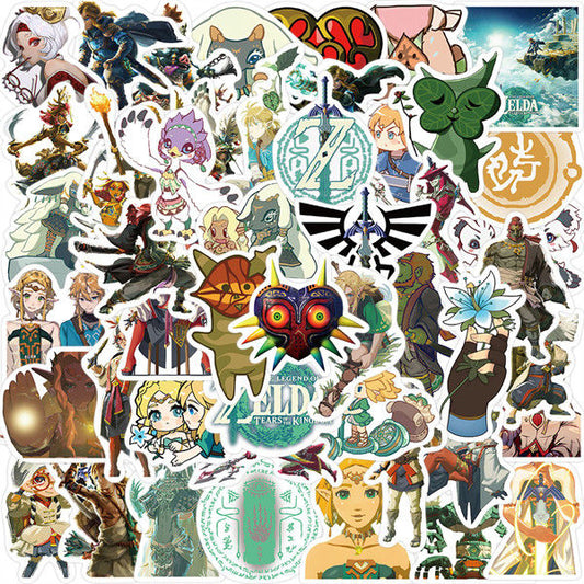 The Legend of Zelda Scrapbooking 50 Stickers