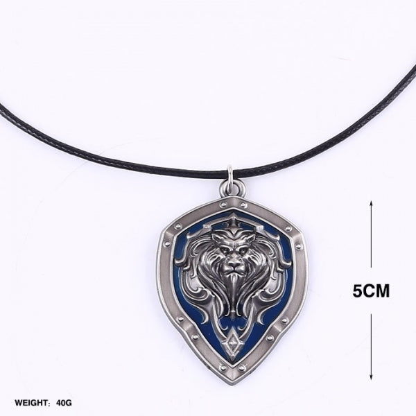 World of Warcraft Necklace Alliance Pendant Stormwind