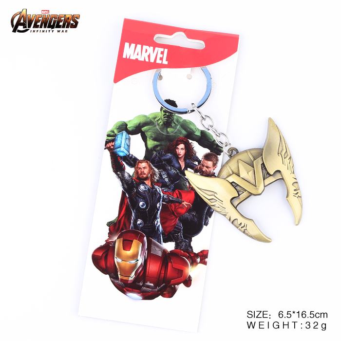 Thor Avengers Comics Keyring