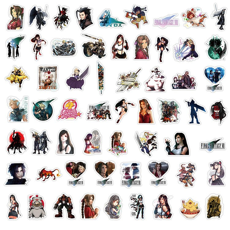 Final Fantasy VII Scrapbooking 50 Stickers