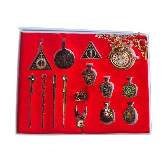 Harry Potter Wand Keyring Boxed Set