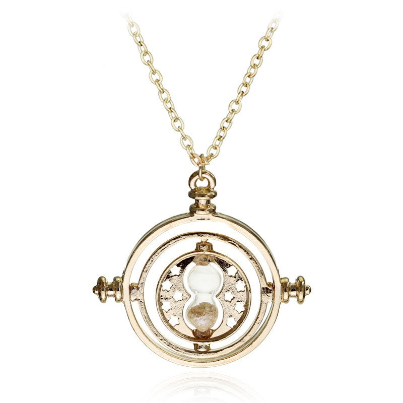 Harry Potter Necklace Time Turner
