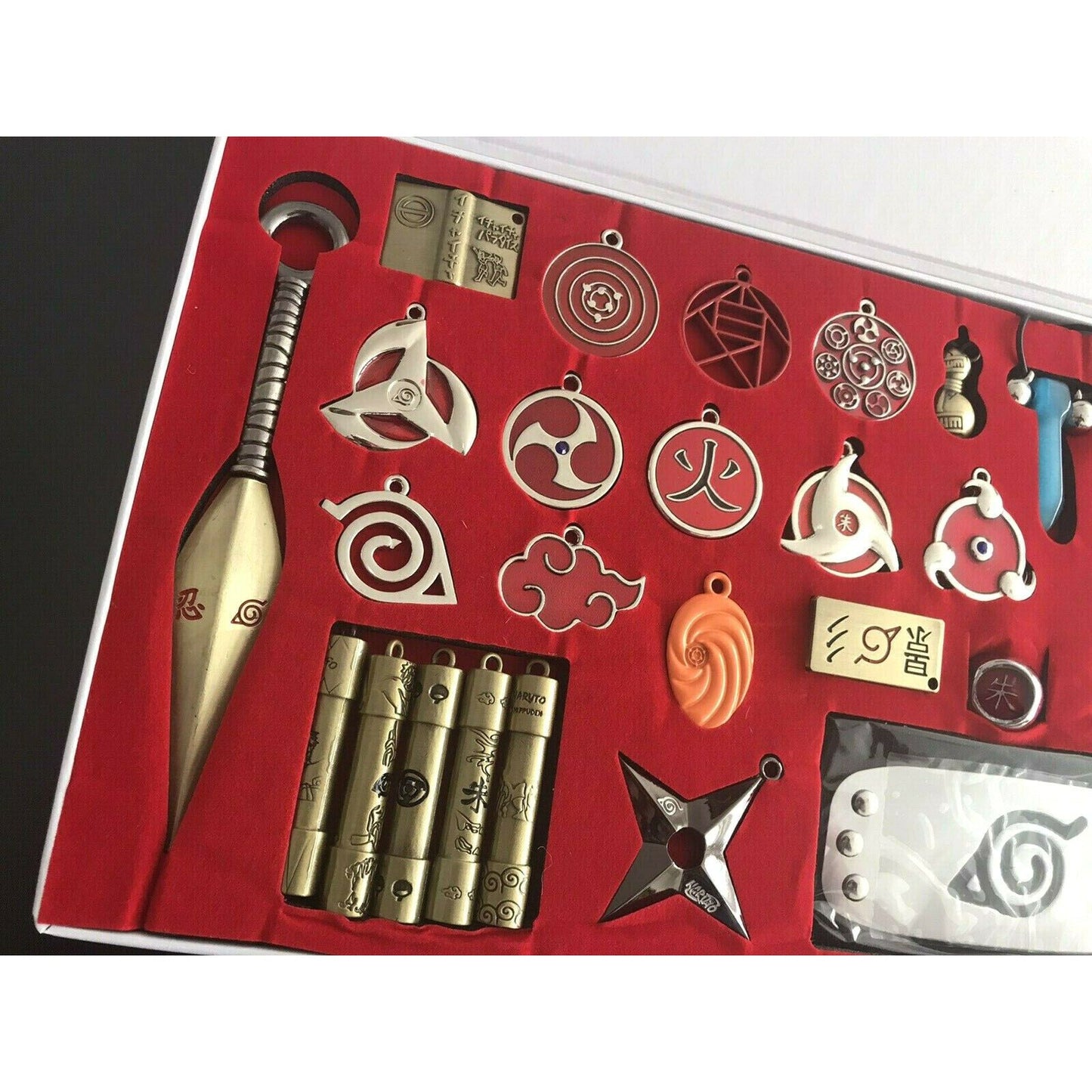 Naruto Jewellery Keyring Boxed Set