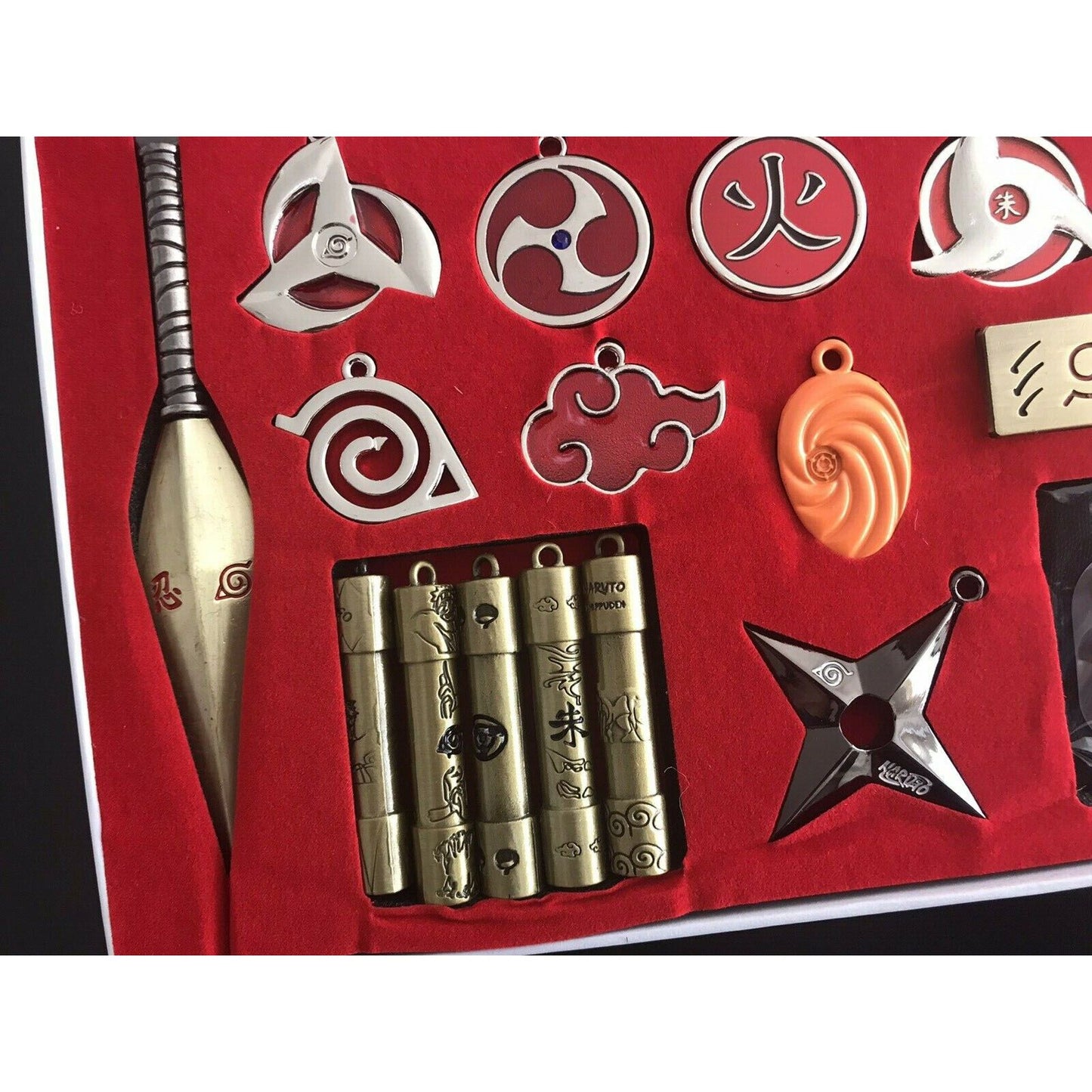 Naruto Jewellery Keyring Boxed Set
