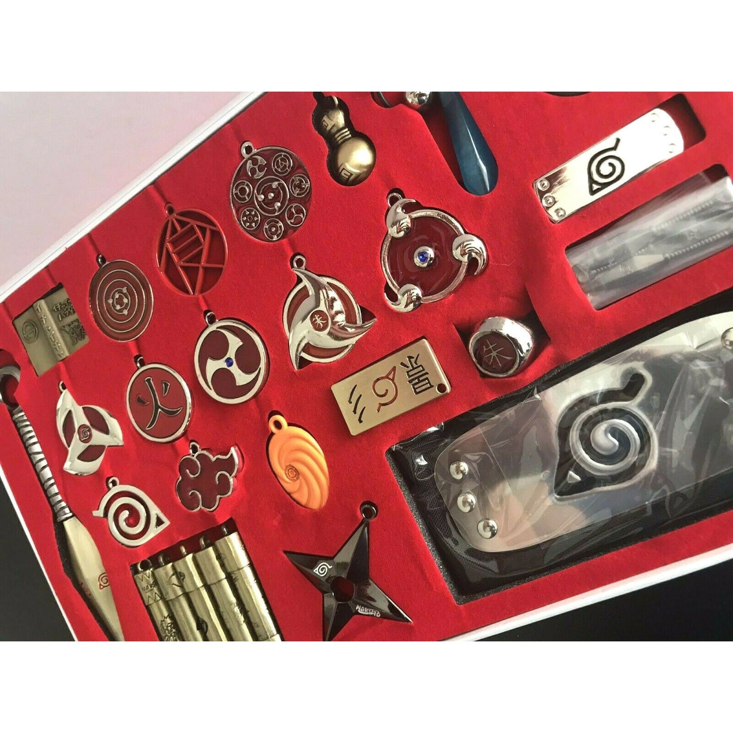 Naruto Jewellery Keyring Boxed Set