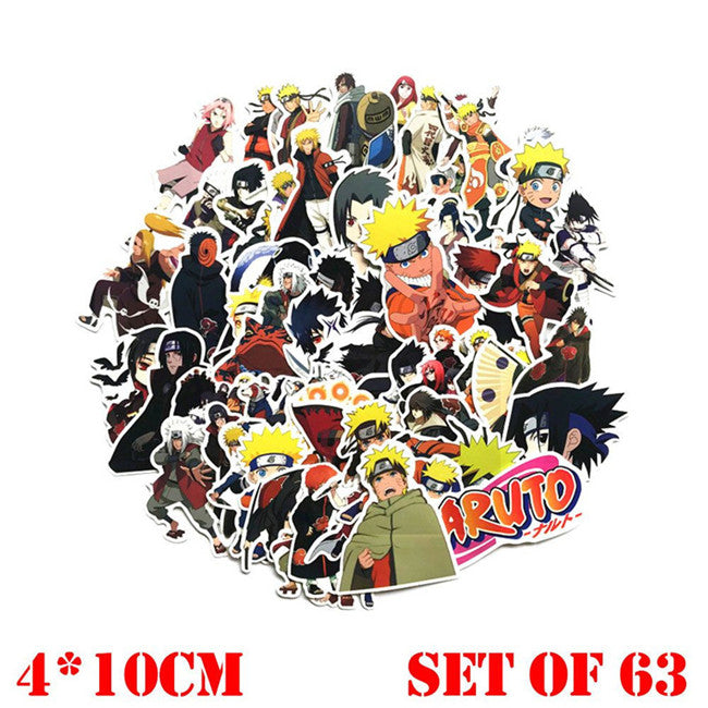 Naruto Scrapbooking 63 Stickers