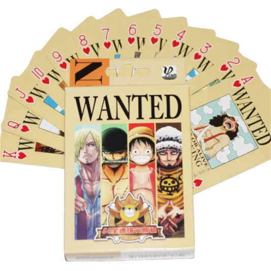 One Piece Playing Cards IQ Family Games