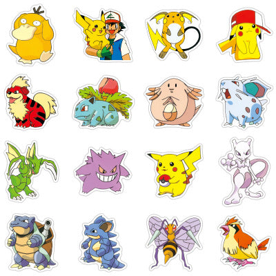 Pokemon Scrapbooking 50 Stickers