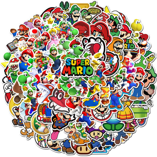 Super Mario Scrapbooking 100 Stickers