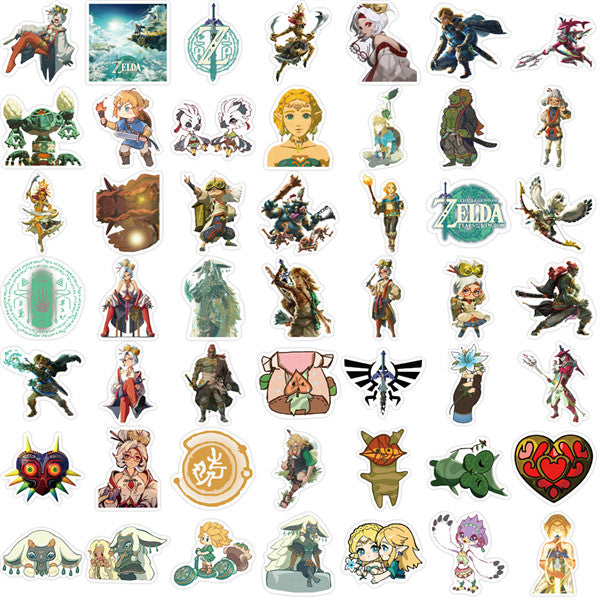 The Legend of Zelda Scrapbooking 50 Stickers