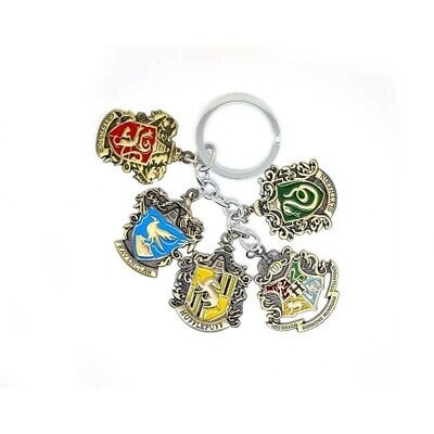 Harry Potter School Crests Keyring