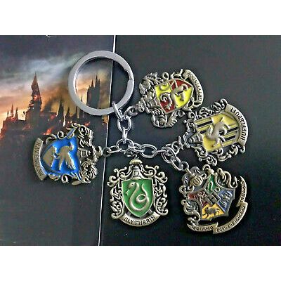 Harry Potter School Crests Keyring