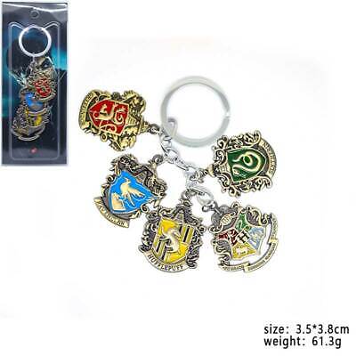 Harry Potter School Crests Keyring