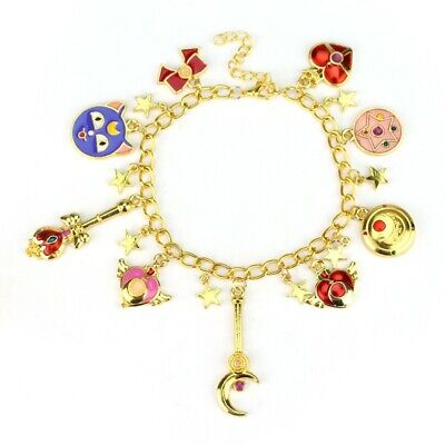 Sailor Moon Bracelet Samantha Vega Charms