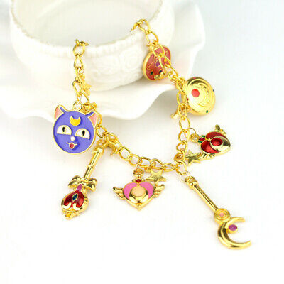 Sailor Moon Bracelet Samantha Vega Charms