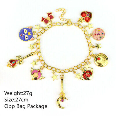 Sailor Moon Bracelet Samantha Vega Charms
