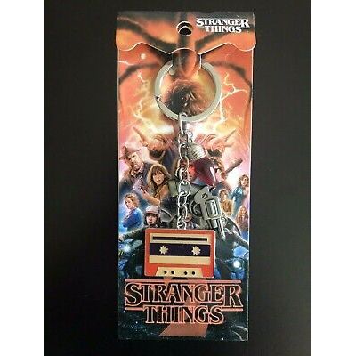 Stranger Things Cassette Keyring