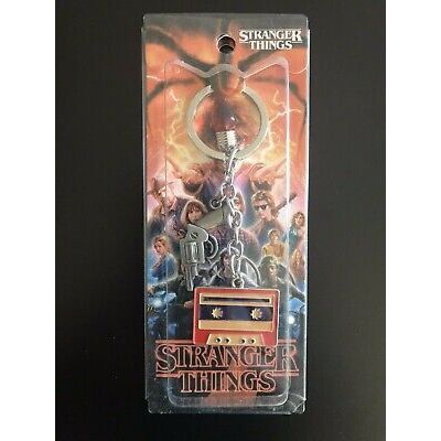 Stranger Things Cassette Keyring