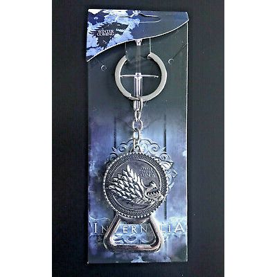 Game of Thrones Keyring Dire Wolf Bottle Opener