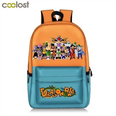 Dragon Ball Z Backpack Schoolbag Anime Goku