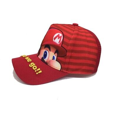 Super Mario Snapback 3D Hat