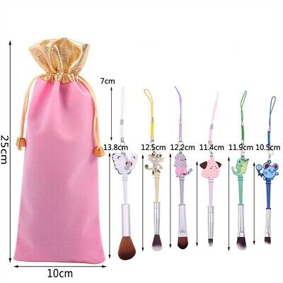 Pokemon Makeup Kit 6 Piece Brush Set
