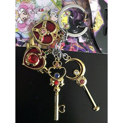 Sailor Moon Wands Keyring