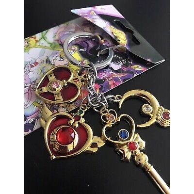 Sailor Moon Wands Keyring