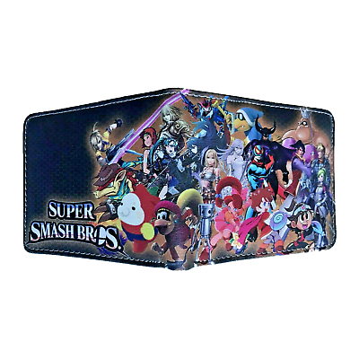 Super Mario Super Smash Bros Wallet