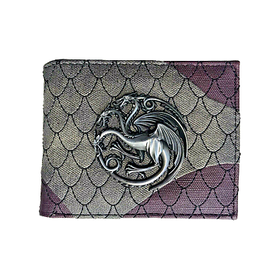 Game of Thrones Wallet Targaryen Dragons