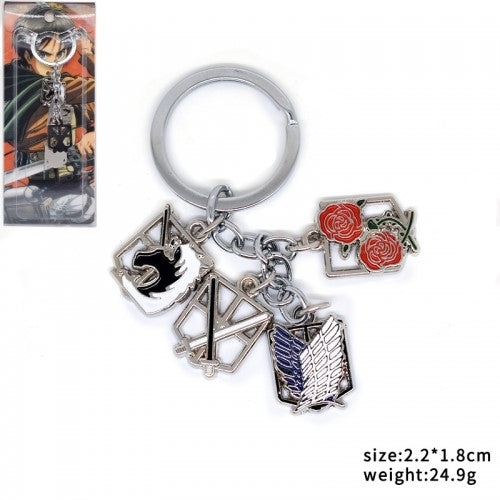 Attack on Titan Keyring