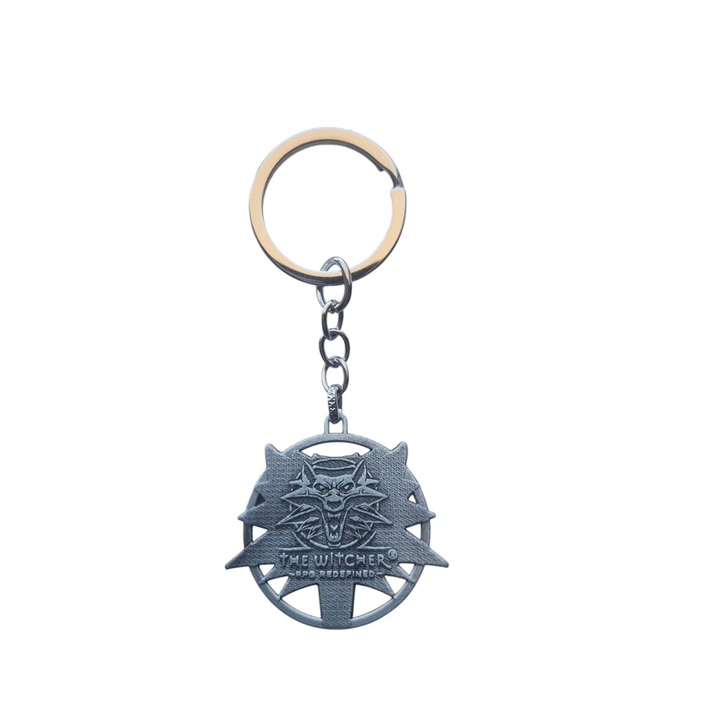 The Witcher 3 Keyring White Wolf Geralt